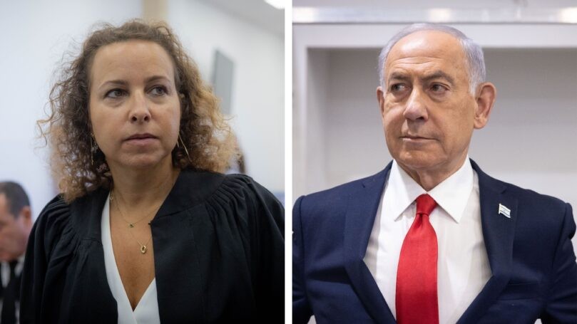 התובעת תירוש השיבה בבוז לרה"מ: "אני לא צריכה לענות לך"