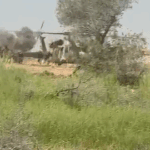 תיעוד חריג מלבנון: רחפן נפץ פוגע סמוך למסוק שפינה פצועים