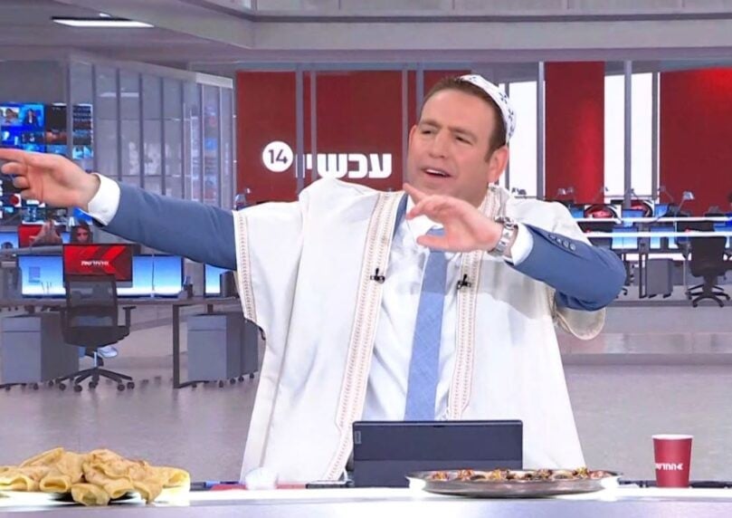תרבחו ותסעדו: חגיגות המימונה הגיעו לאולפן חדשות 14 | צפו