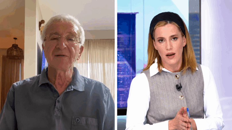 צפו: העקיצה של טל מאיר שהשאירה את סגן ראש השב"כ לשעבר מופתע