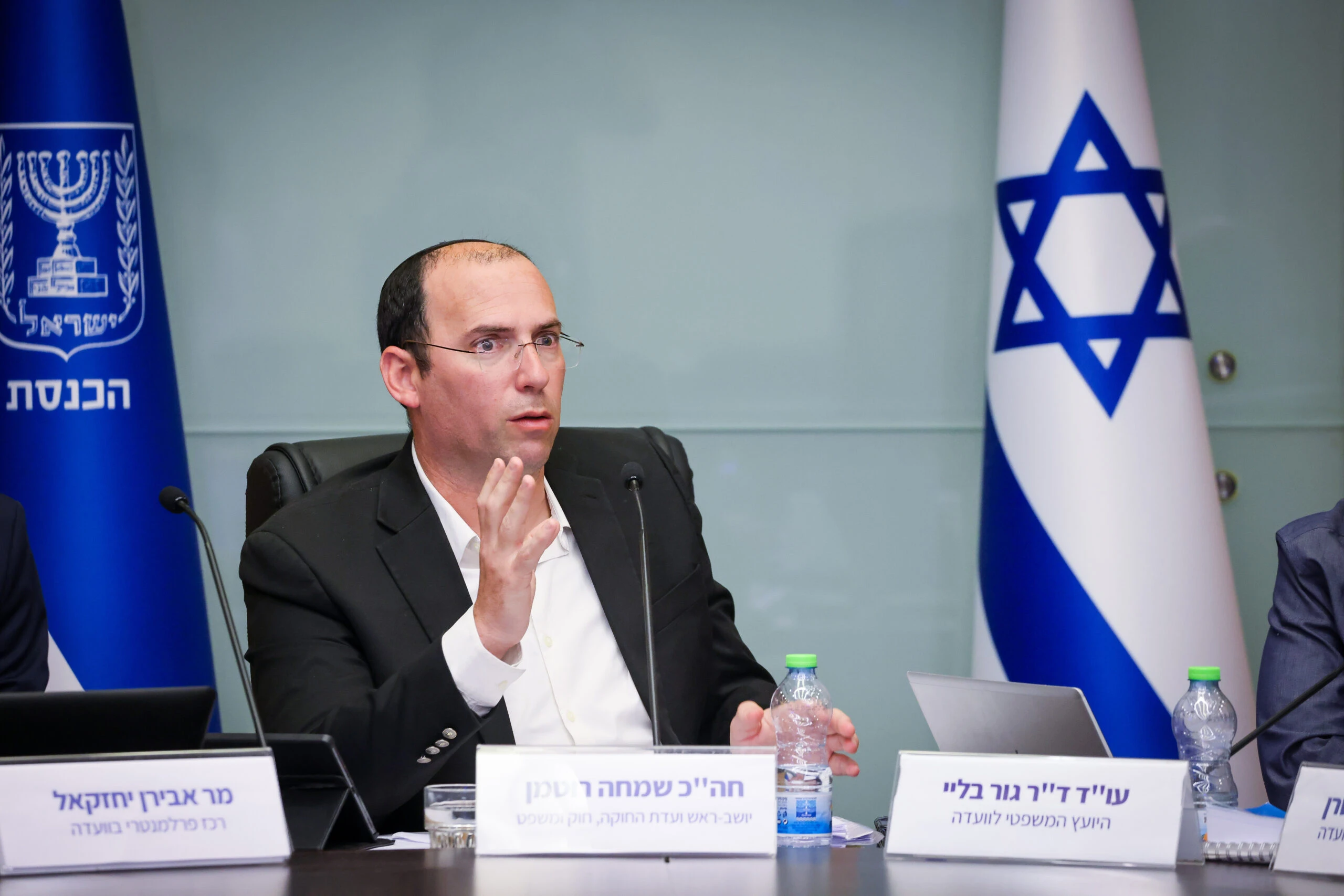 רוטמן חשף את הצביעות של הח"כ שהתנגד לחוק יסוד לימוד תורה