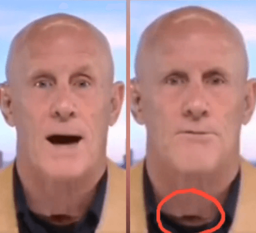 מסכה בשידור חי? הריאיון המוזר שהטריף את הרשת בארה"ב