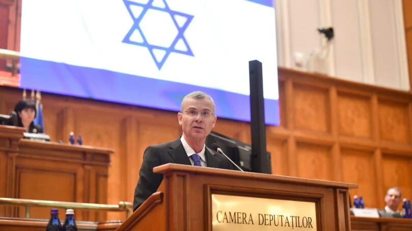 "דגל רומניה בבירה": המסר המדיני החד של לוין ביום ירושלים