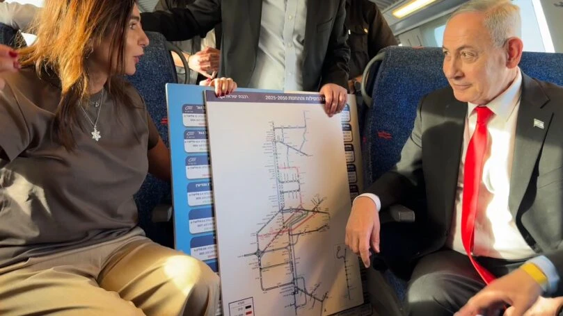 היסטוריה בשומרון: נפתחה תחנת הרכבת "שומרון-טייבה"