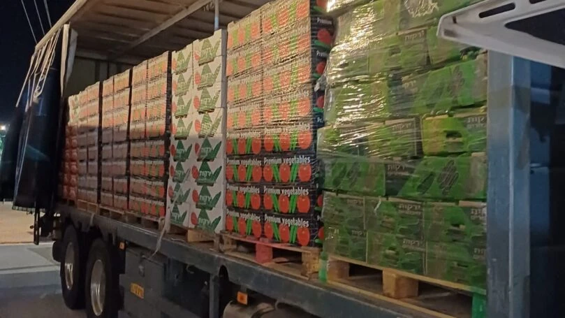 זה יכל להיות בצלחת שלכם: סוכלה הברחת ענק של פירות וירקות