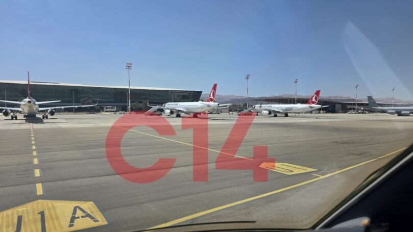 מטוסי טורקיש איירליינס נחתו בשדה"ת רמון ואספו את מחבלי המשט