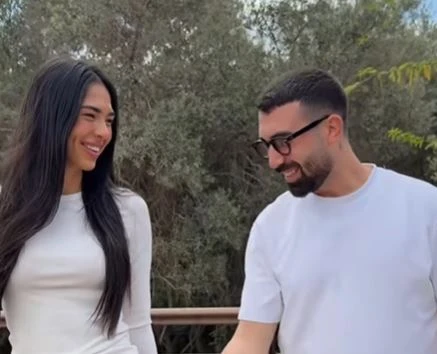 אחרי החתונה המצומצמת: בן צור ואשתו חגגו שוב - והפעם בענק