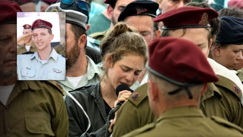 אלמנתו של רס"ן איתמר ספיר ספדה בבכי: "לא האמנתי שזה קורה"