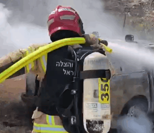הטרור מהאוויר: רחפן נפץ פגע ברכב בצפון, 2 פצועים קל
