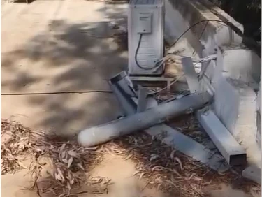 עיריית נהריה: מדובר בנפל ישן ששוגר לפני מספר שבועות