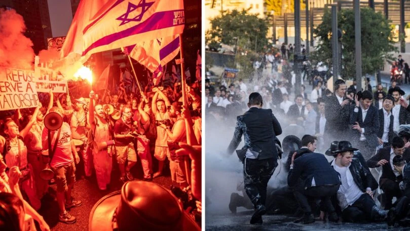 אנרכיה או דמוקרטיה? תלוי מי המפגין: מופע הצביעות של התקשורת