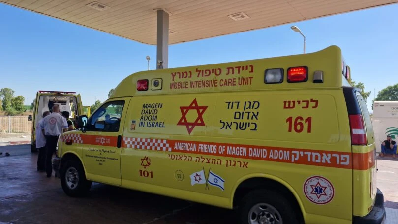 נהג המשאית פגע בהולך הרגל לאחר ויכוח בין השניים - ונעצר