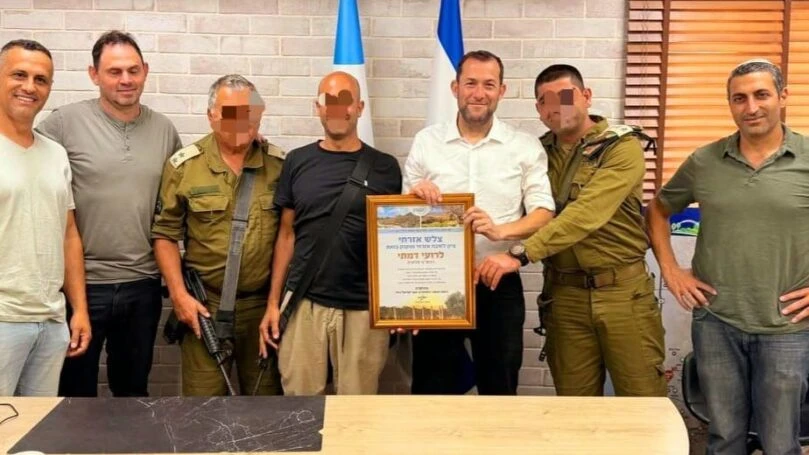 הרבש"ץ שניטרל את המחבל בסלעית קיבל צל"ש: "המחבל פספס אותי"