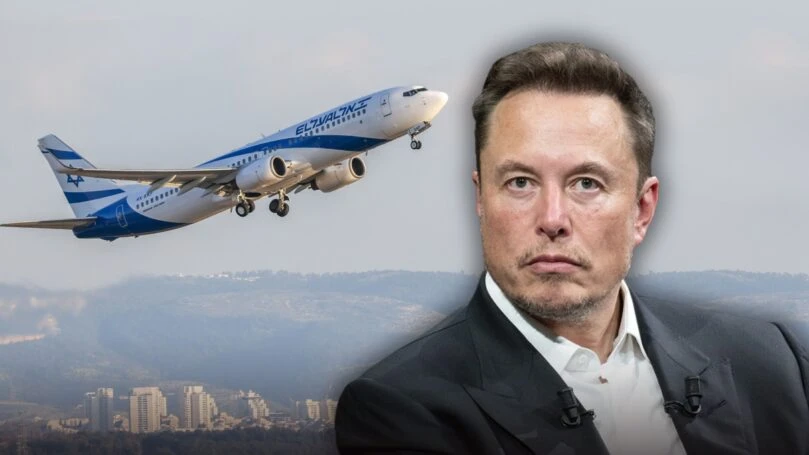 אילון מאסק ואל על קרדיט: צילום: שאטרסטוק, פלאש 90