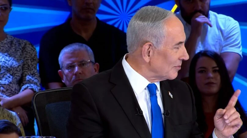 הרגע שבו ראש הממשלה נתניהו ביקש מהקהל למחוא כפיים