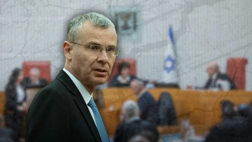 על רקע פסיקת בג"ץ: ההסכמה הנדירה בין יריב לוין לביהמ"ש
