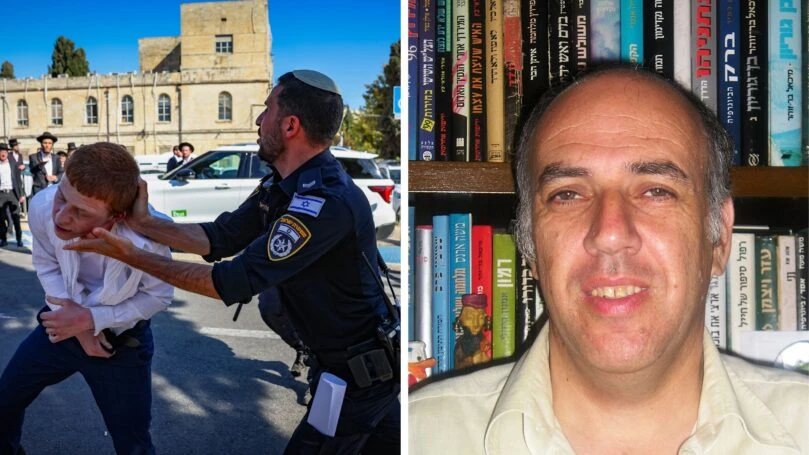 חגי הוברמן: "לתפוס כמה חרדים כאלה - ולחתוך להם פיאה אחת"