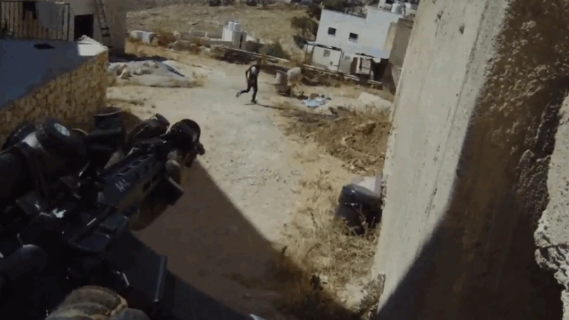 ניסה להימלט ונורה ברגליו: תיעוד בלעדי ממעצר חשוד בדהרייה