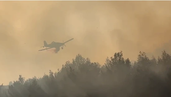 ערבים הציתו חווה בשומרון - והאשימו את התושבים היהודים