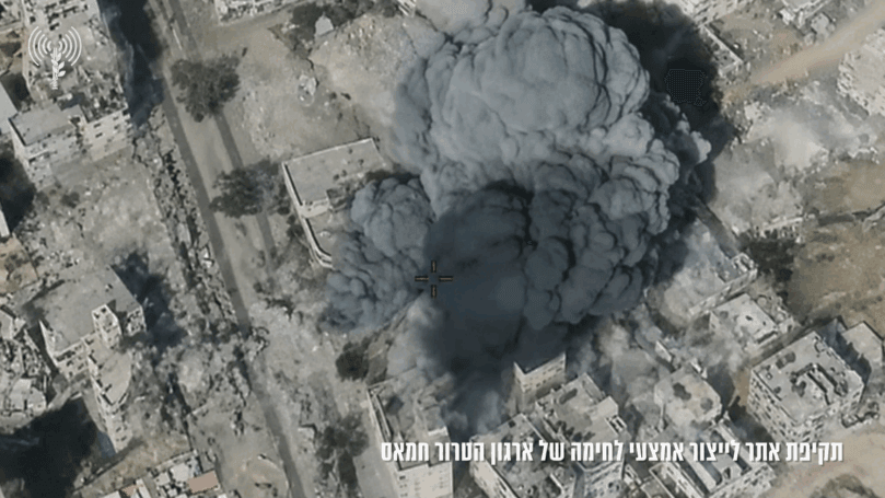 לאחר הדיווחים: כוחותינו השמידו אתר לייצור נשק בעיר עזה