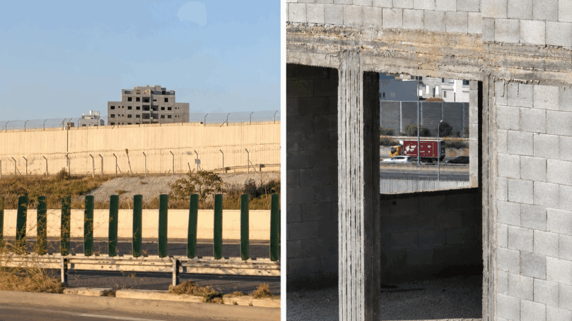 המבנה שמתנשא מעל העיר הפלשתינית - ומאיים על המונים בלב הארץ