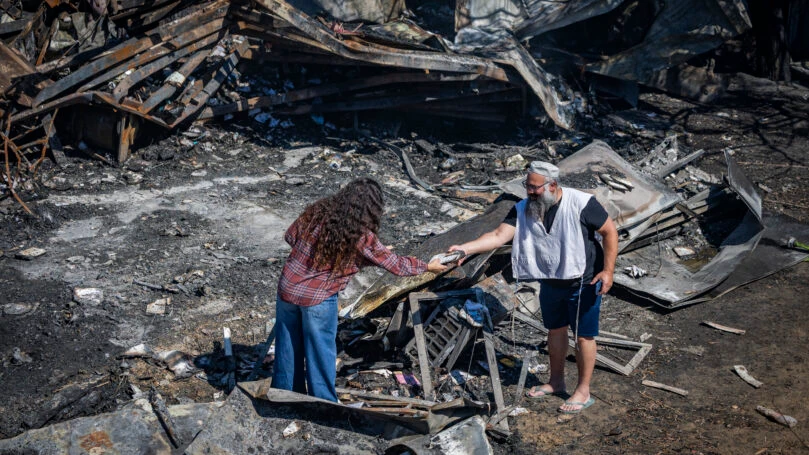 בחר שלא לחלל שבת - גם כשהעסק נשרף: "נזק של 10 מיליון שקל"