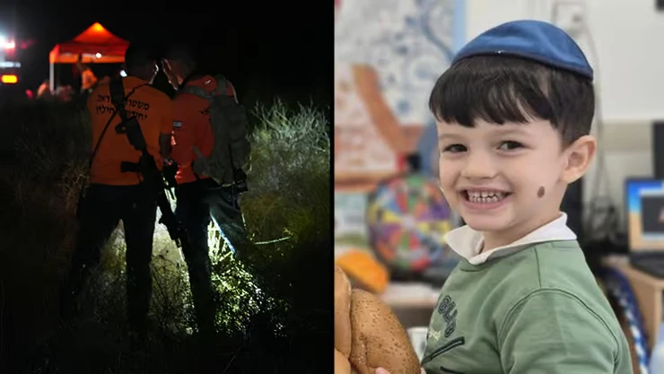 נמשכים החיפושים אחר יובל בן ה-4 שנעלם באשקלון: "מצפים לנס"