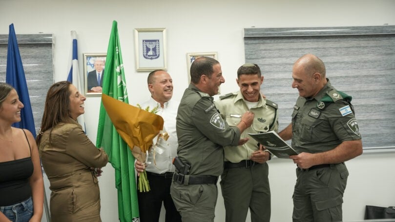לראשונה מאז הקמת מג"ב: קצין יפקד על פלוגה בבה"ד 1