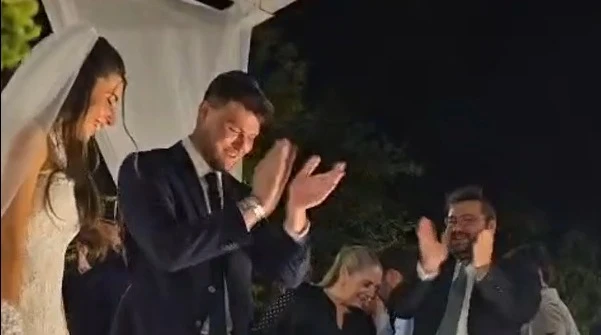 פדויי השבי סשה טרופנוב וספיר כהן התחתנו בטקס מרגש