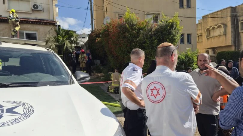 שריפה פרצה במבנה מגורים בטייבה; אם ושני ילדיה במצב קשה
