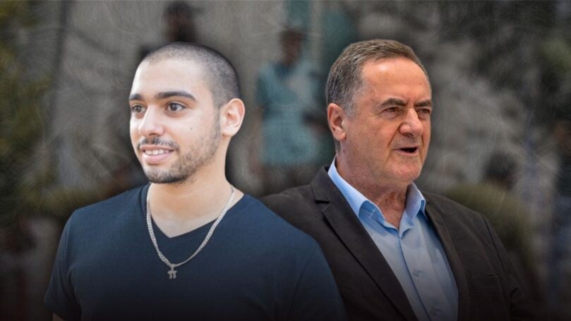 כ"ץ הגיש בקשה רשמית למחיקת הרישום הפלילי של אלאור אזריה