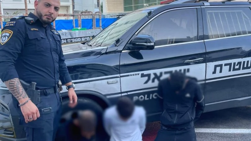 בתוך שעתיים: ארבעה שב״חים נעצרו בחשד לגניבת כלי רכב בחולון