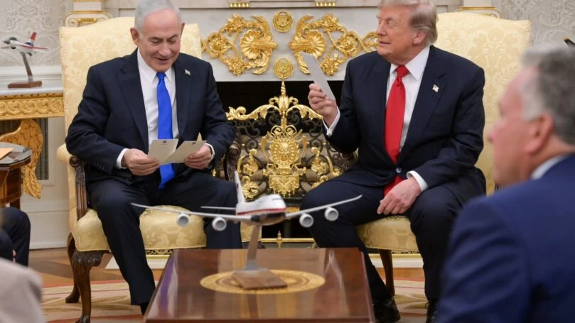 תמה פגישת רה"מ נתניהו והנשיא טראמפ בבית הלבן