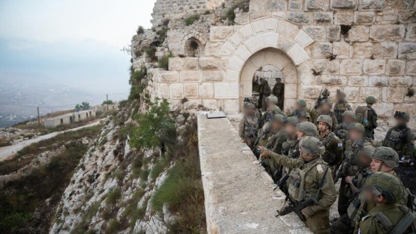 הרמטכ"ל ברכס הבופור: "כל איום לעבר כוחותינו יוסר מיידית"