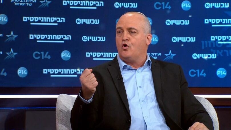 ארז וינר: "צריך לפרק את הרשות הפלשתינית ולחזור לשטחי ארצנו"
