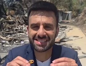 יוסף חדאד הגיע לחוות גלעד - ורתח: "שאף אחד לא יספר שטויות!"