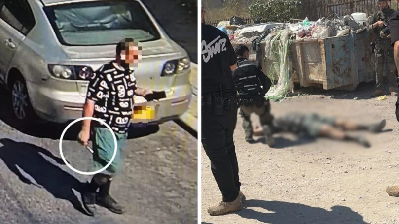 ניסיון פיגוע בלוד: מחבל ניסה לדקור לוחם יס"מ - ונוטרל במקום