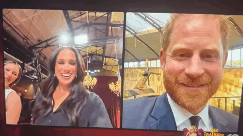 הפתעה מלכותית: הנסיך הארי התקשר למייגן בשידור חי | צפו
