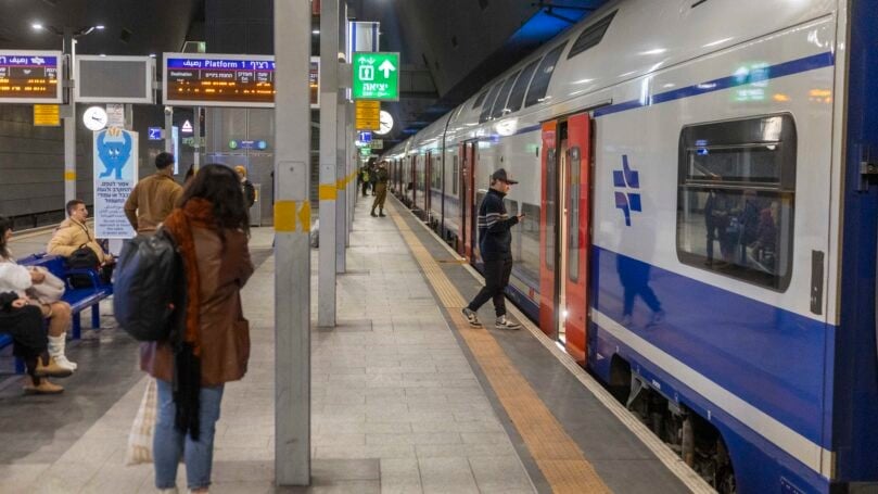 תחנת רכבת יצחק נבון, ירושלים | צילום: חיים גולדברג, פלאש 90