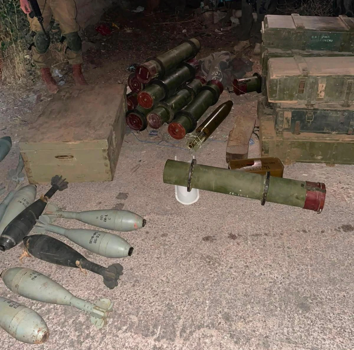 IDF Seizes RPGs, Mortars in Three-Month Syria Operation