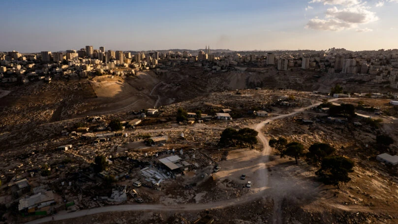אזור E1 שבין מעלה אדומים לירושלים | צילום: יניב נדב, פלאש 90