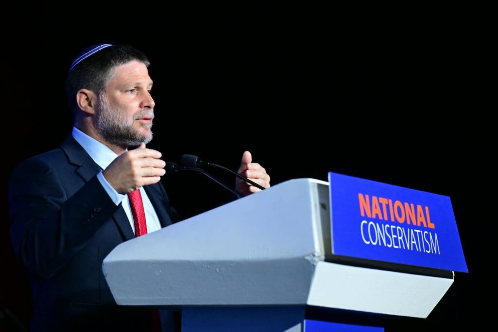 Smotrich Calls for Israeli Sovereignty Over Gaza and Lebanon