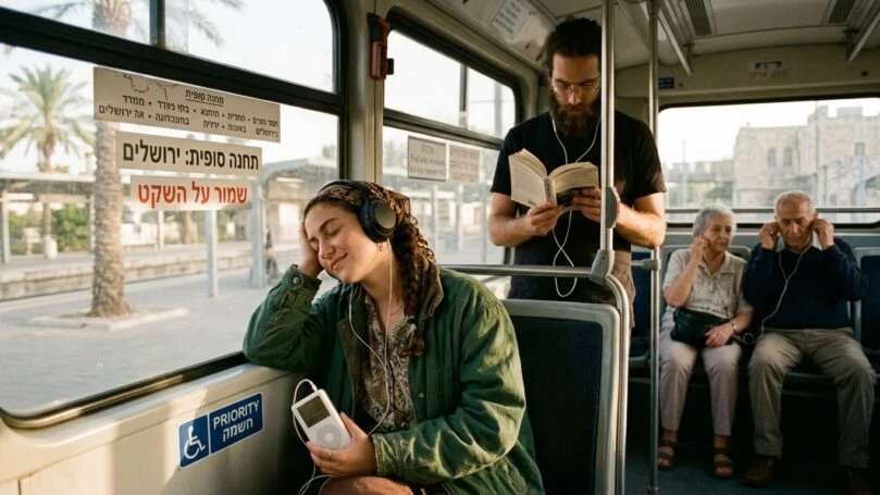 תמונת אווירה מוסיקה קרדיט: בינה מלאכותית