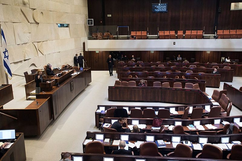 חברת הכנסת שרן השכל במהלך דיוני הוועדה. צילום: מרים אלסטר, פלאש 90