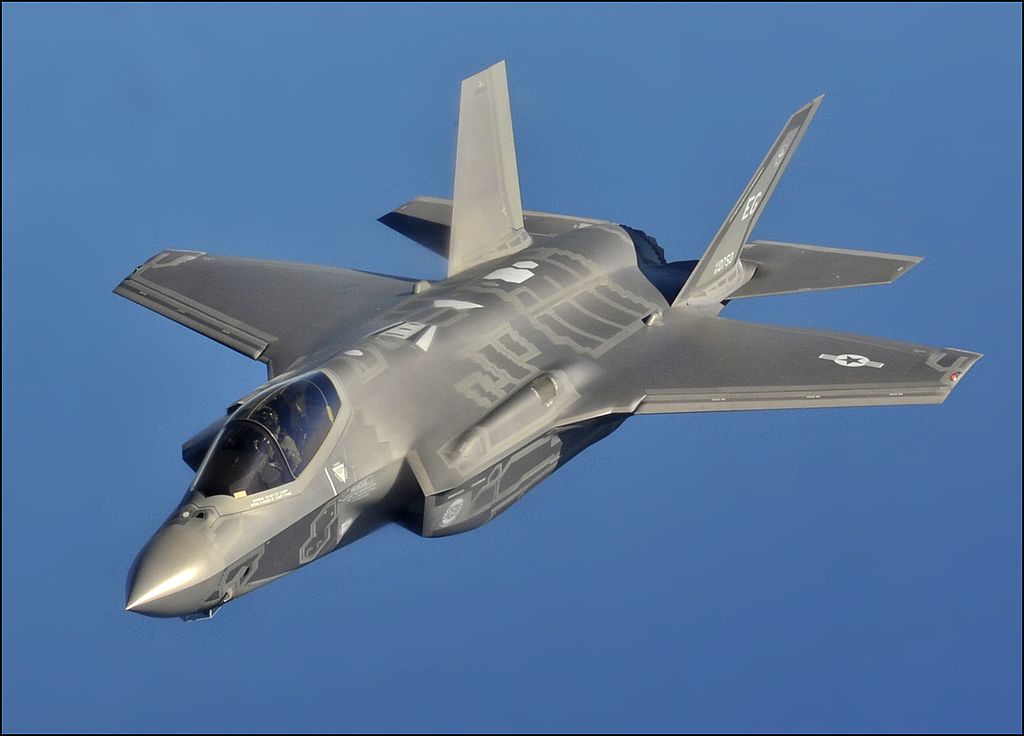 מטוסי הF-35. באדיבות חיל האויר האמריקאי צילום: Donald R. Allen