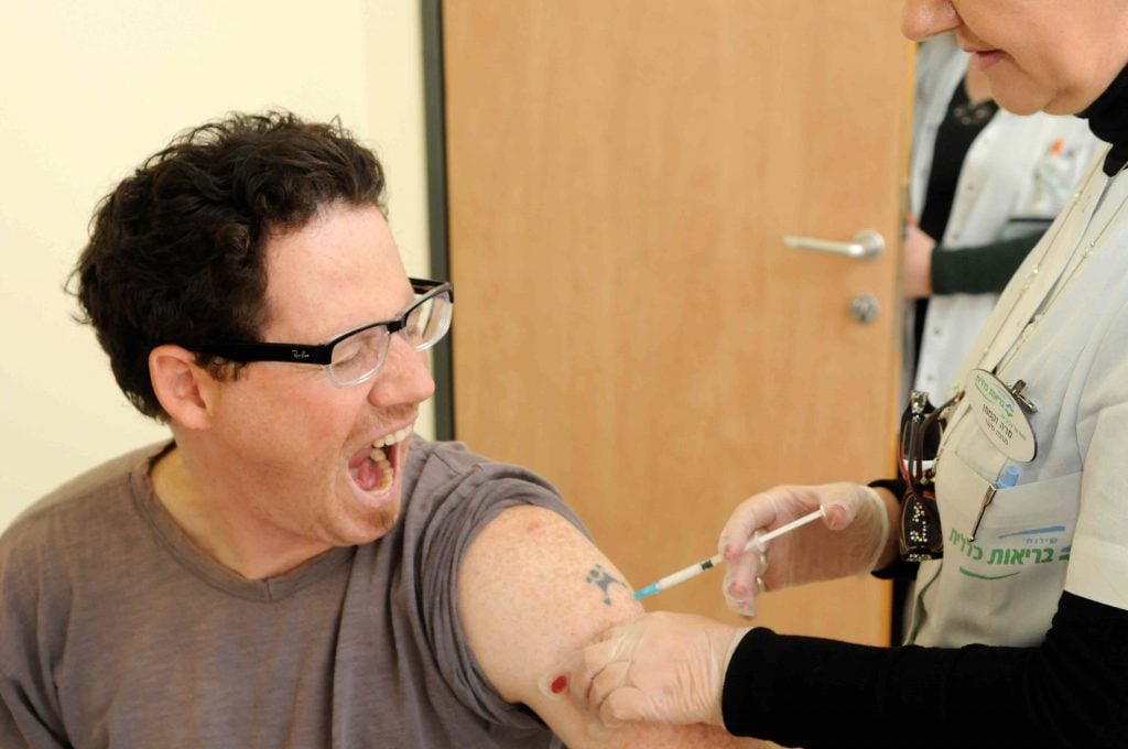 Swine flew vaccination