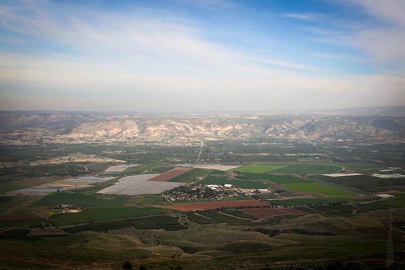 בקעת הירדן. צילום: יעקב לדרמן/פלאש90