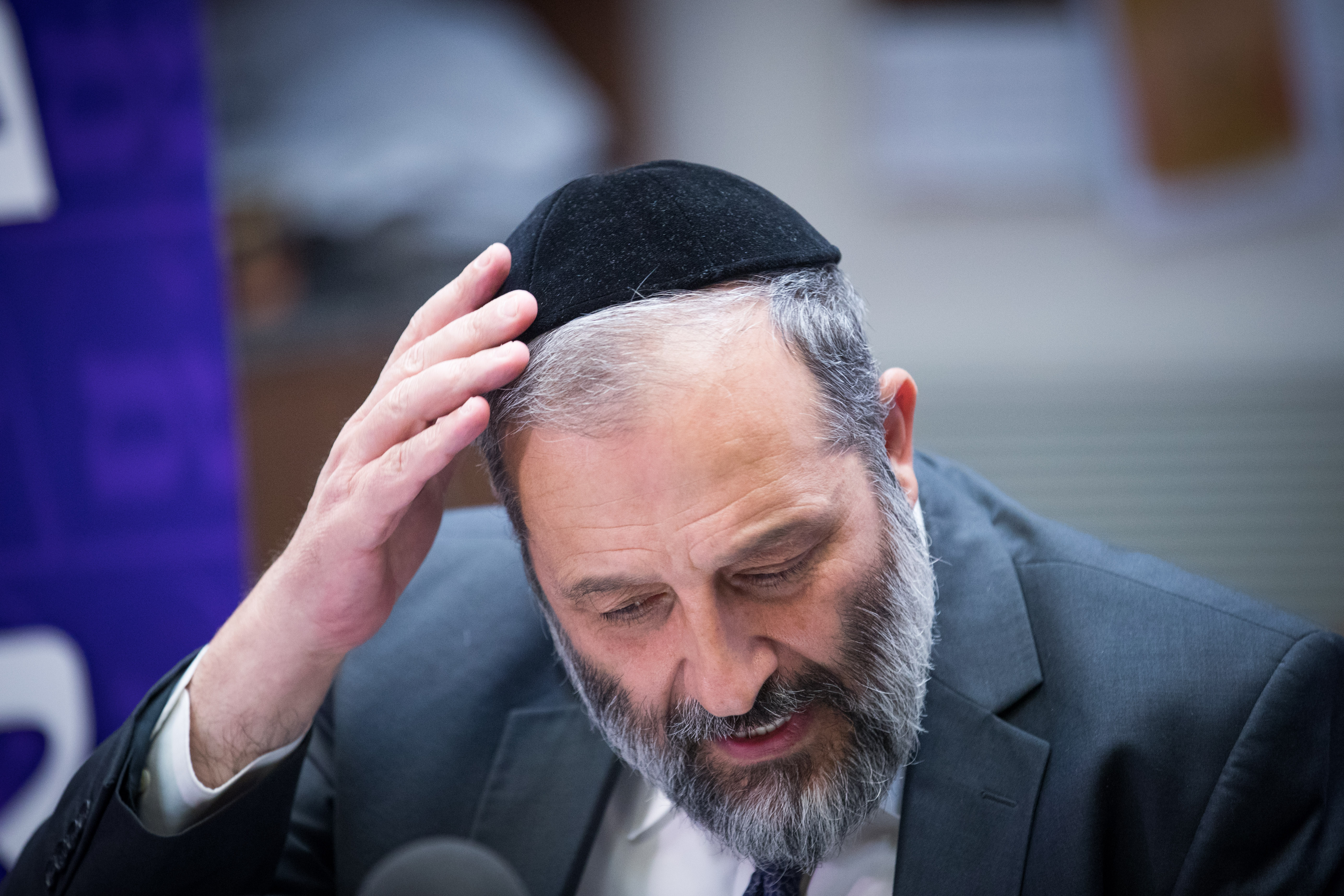 "יושב כל היום ולומד את הבעיה". דרעי. צילום: פלאש 90