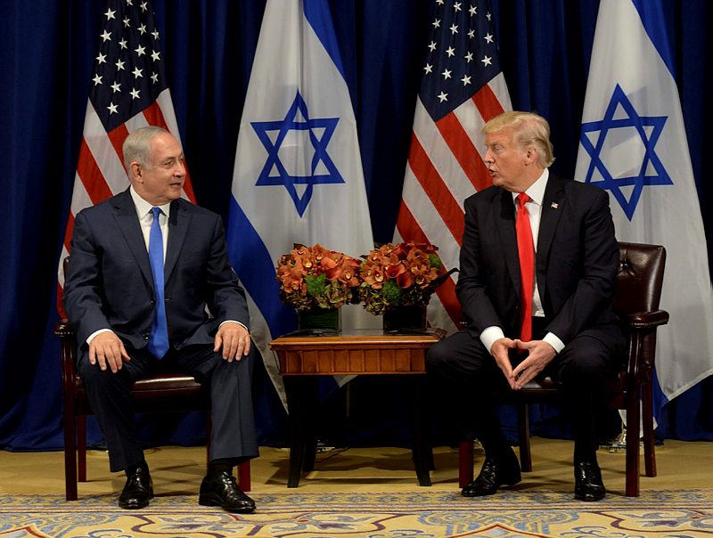 טראמפ ונתניהו בפגישתם בספטמבר האחרון. צילום: אבי אוחיון, לע"מ