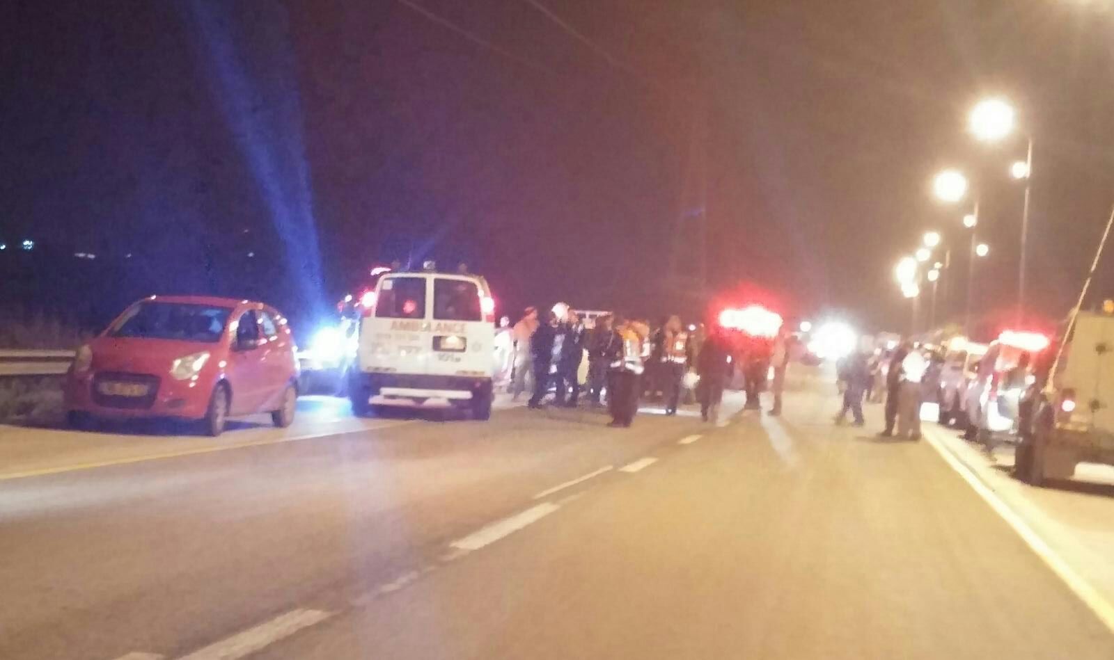 זירת הפיגוע בשומרון. צילום: יצחק טוויטו